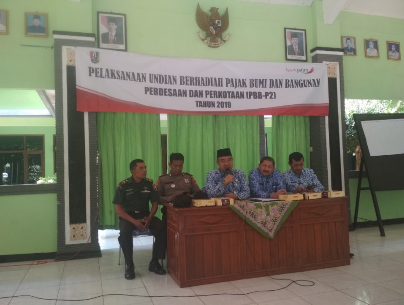 PELAKSANAAN UNDIAN BERHADIAH PAJAK BUMI DAN BANGUNAN (PBB) TAHUN 2019